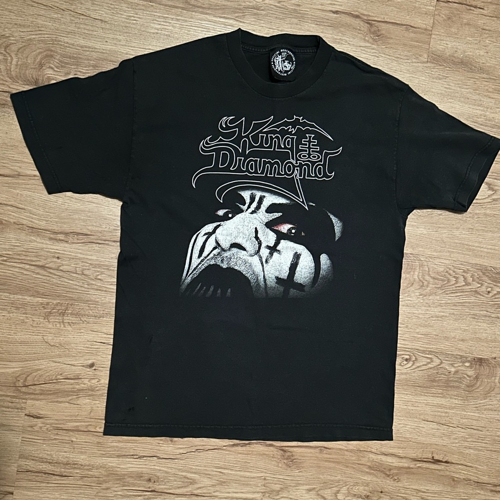 King Diamond tee. Size L. Worn but great condition. No stains, rips, or tears.